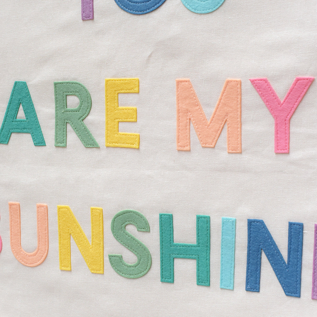 You Are My Sunshine Pastel Banner - Connie Clementine