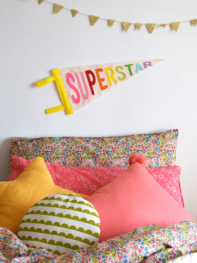 superstar pennant flag.