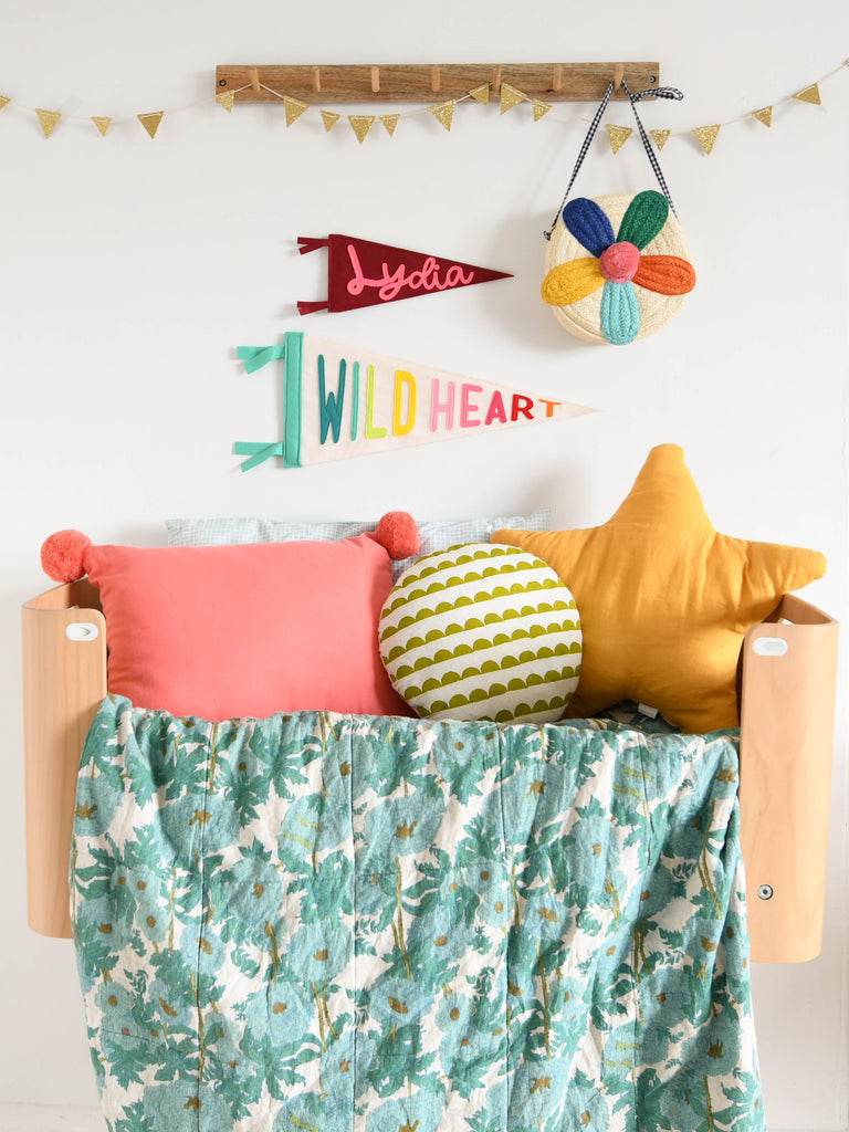 wild heart nursery pennant.