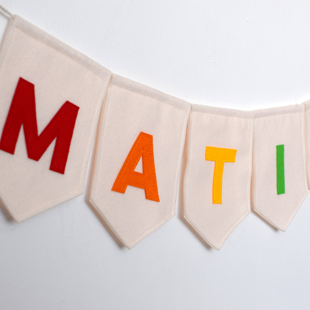Personalised Name Bunting - Connie Clementine