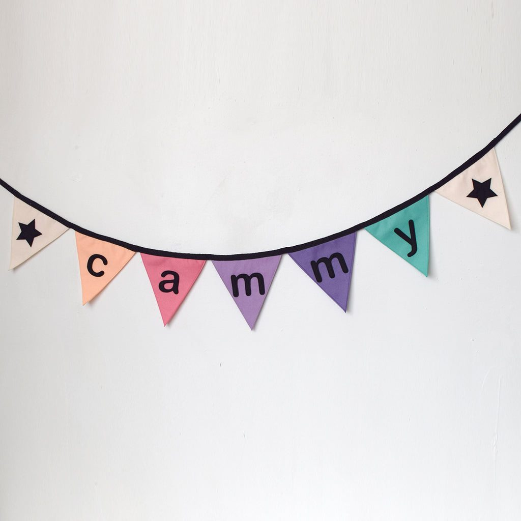 Personalised Flag Bunting - Connie Clementine