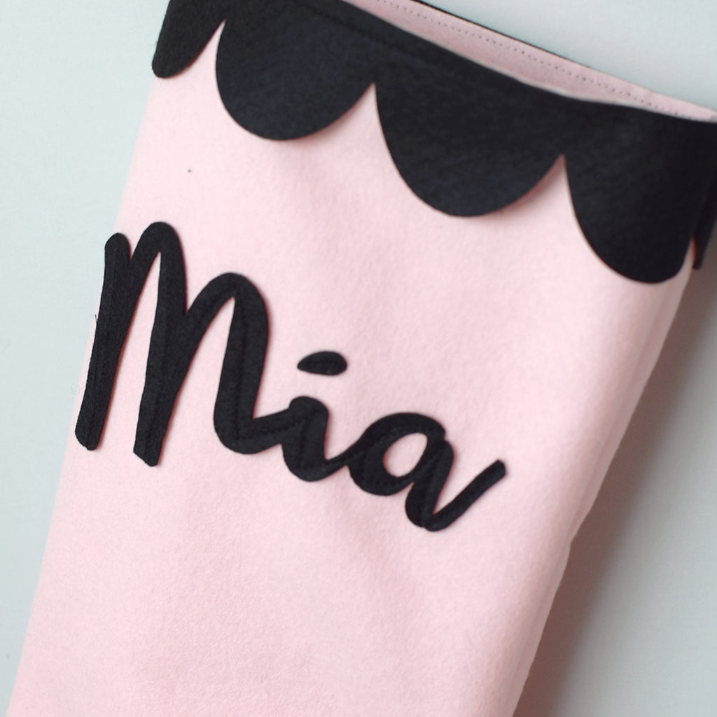 Personalised Christmas stocking - Connie Clementine