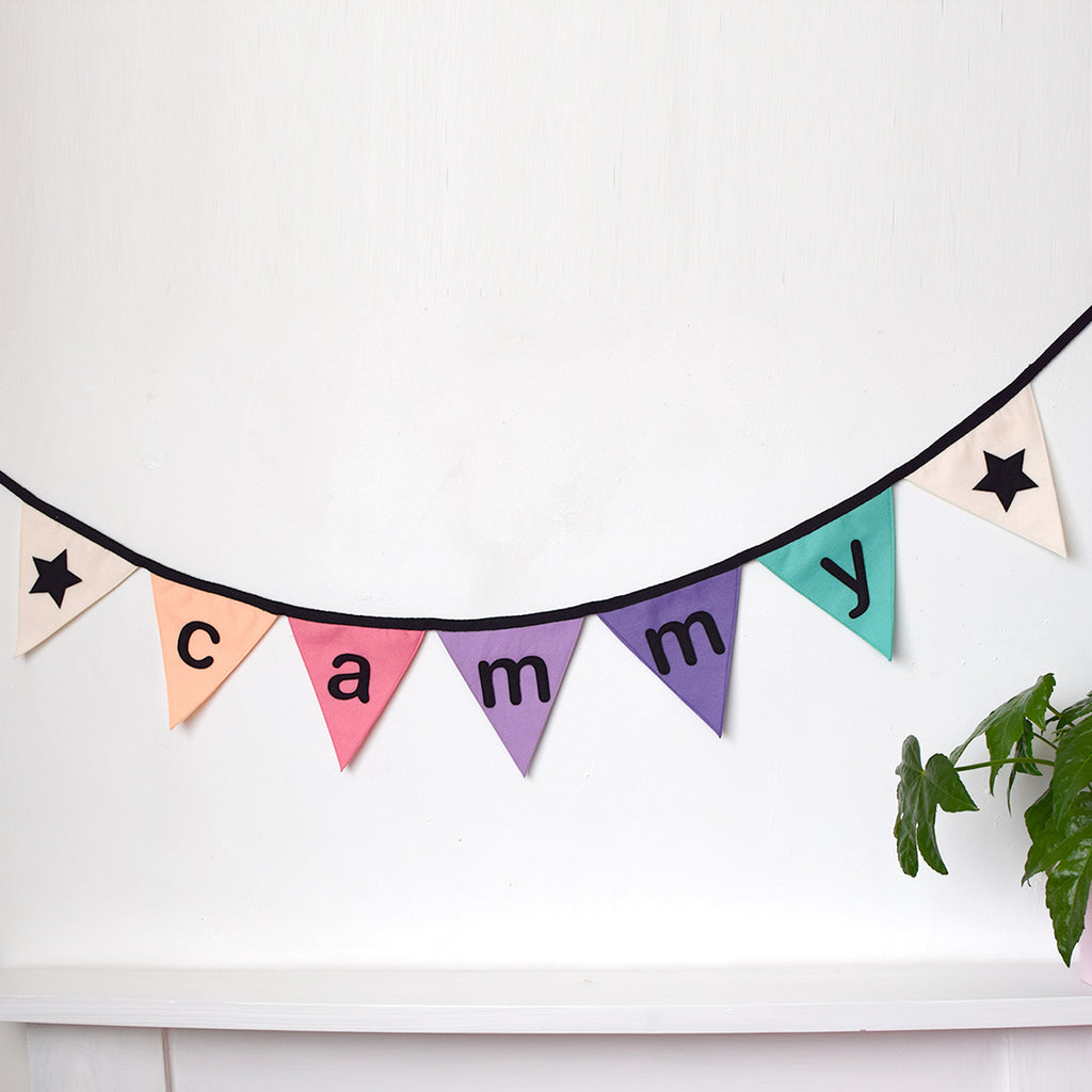Personalised Flag Bunting - Connie Clementine