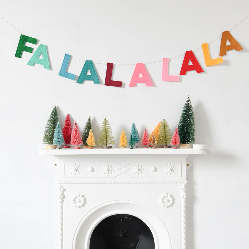Fa La La La La  Christmas garland