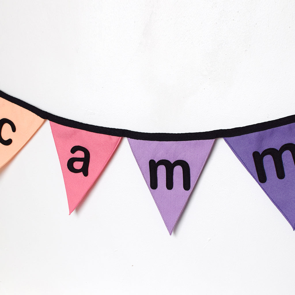 Personalised Flag Bunting - Connie Clementine