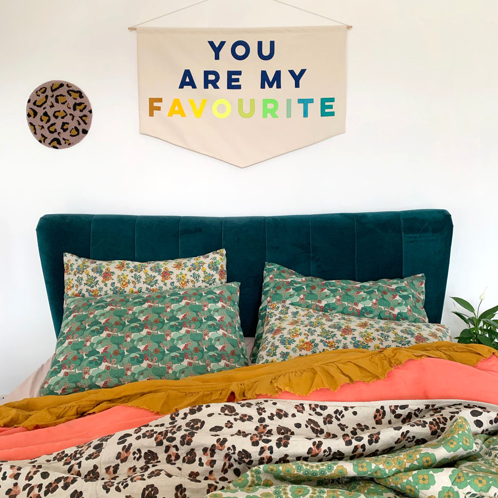 You are my favourite  Wall hanging - Connie Clementine