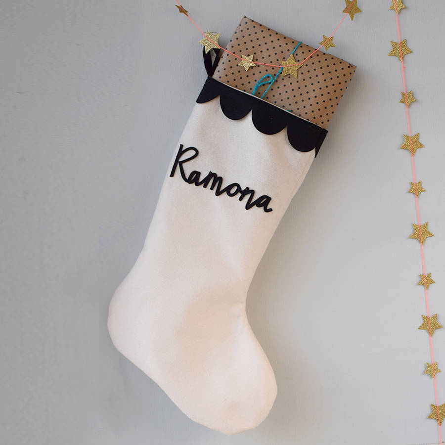 Personalised Christmas stocking - Connie Clementine