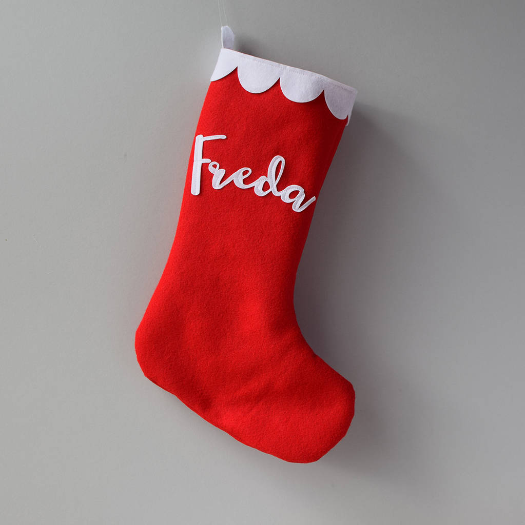 Personalised Christmas stocking - Connie Clementine