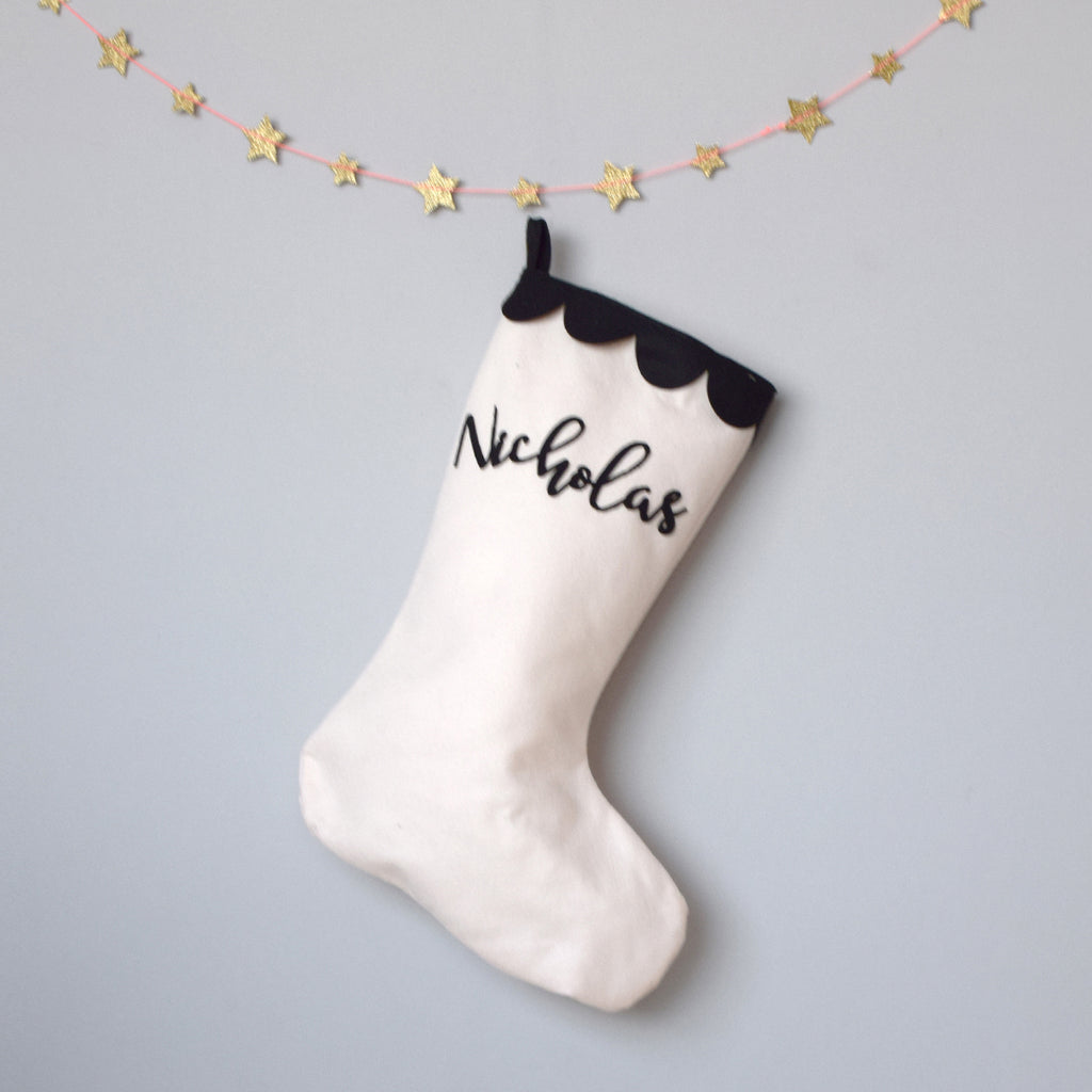 Personalised Christmas stocking - Connie Clementine