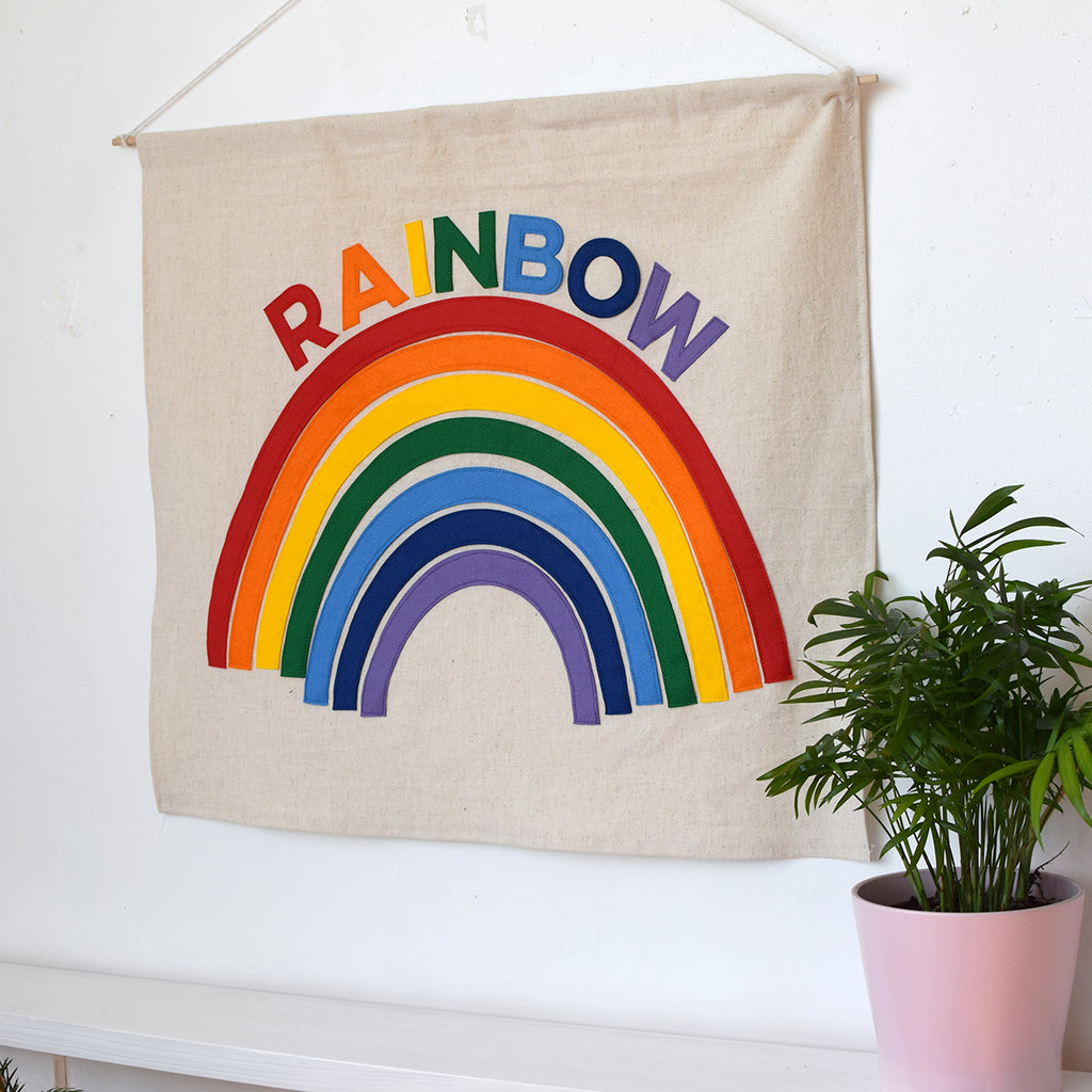Rainbow wall banner - Connie Clementine