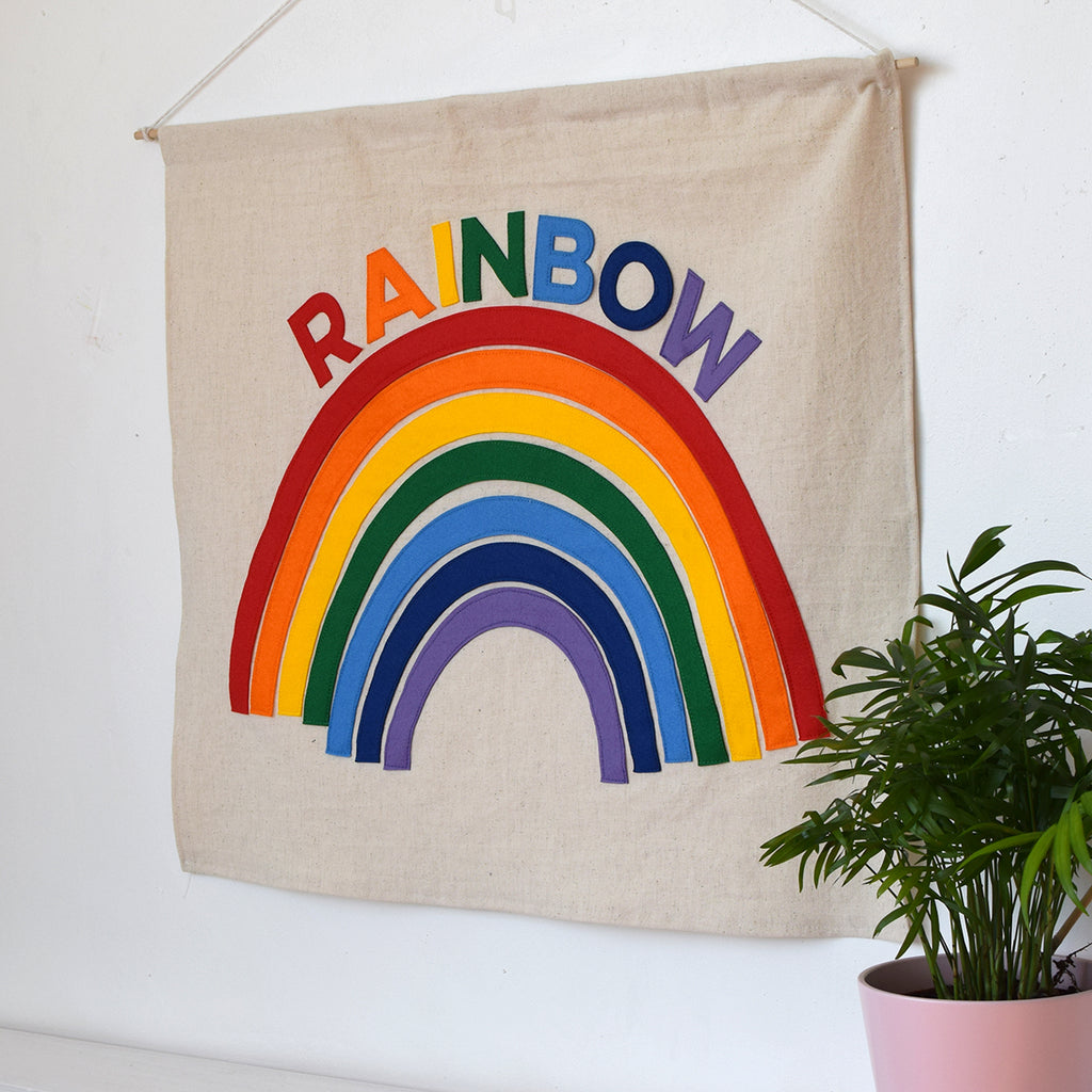 Rainbow wall banner - Connie Clementine