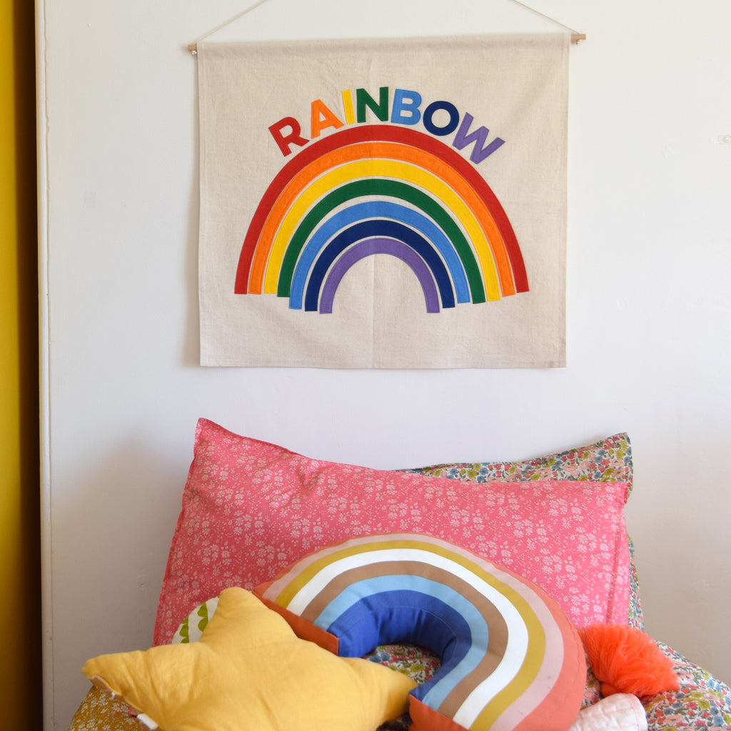 Rainbow wall banner - Connie Clementine
