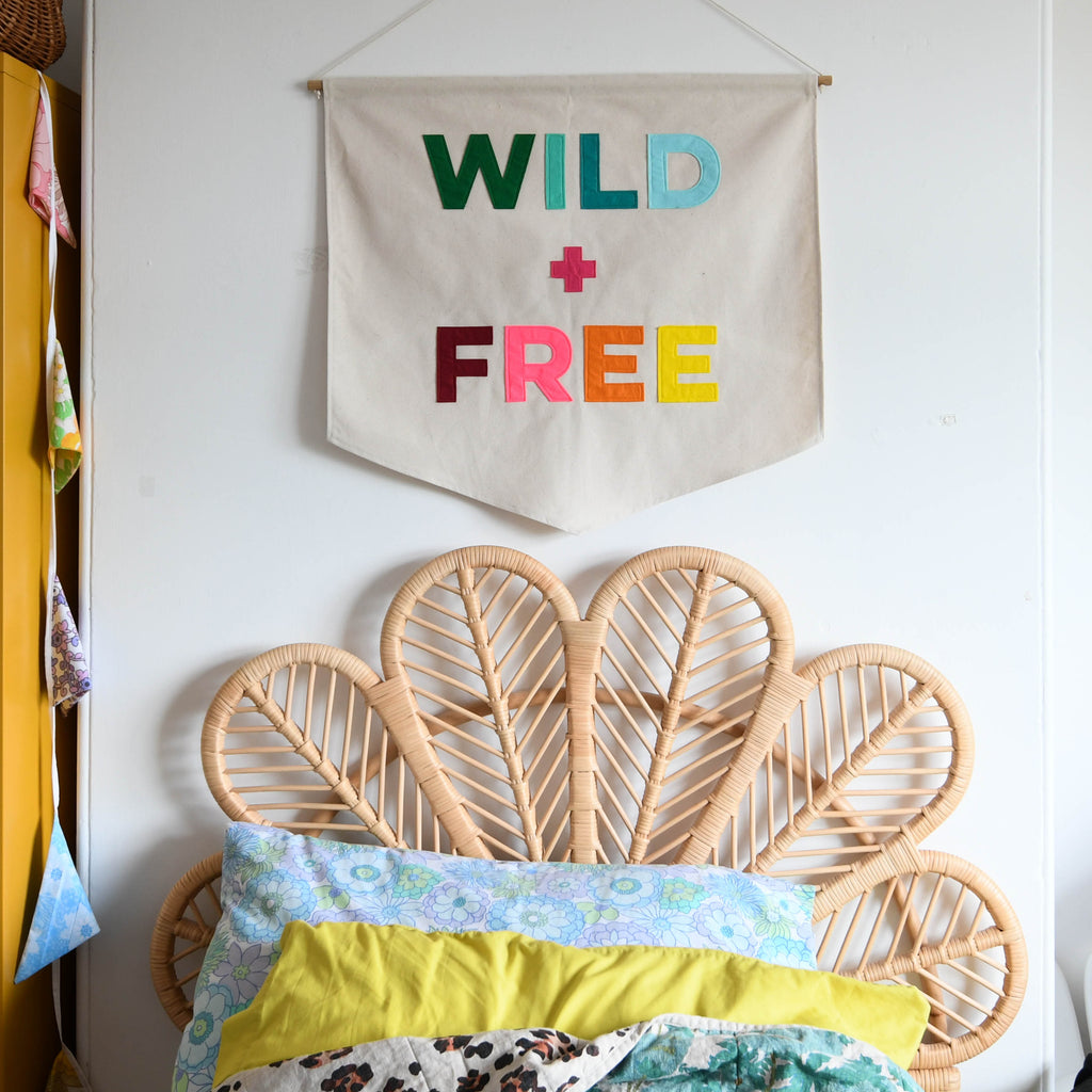 Wild + Free Wall Banner